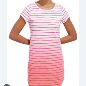 Vineyard Vines Pink Striped Dress